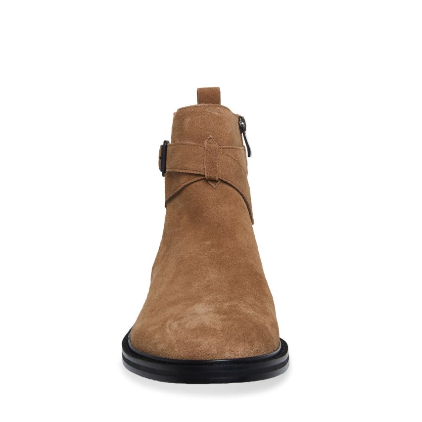 Botines Steve Madden Matthew Gamuza Hombre Marrones | ES YR084E